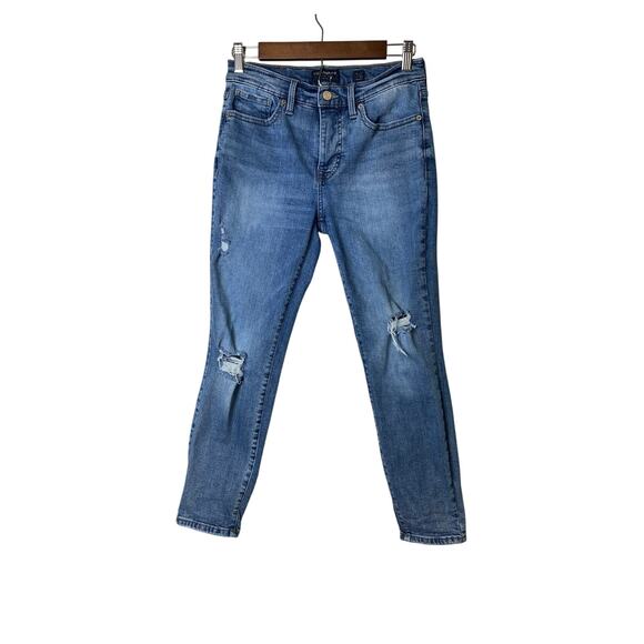 Lucky Brand Women's Ava Blue Denim Ankle Skinny Jeans Women's Size 4 - Picture 1 of 10